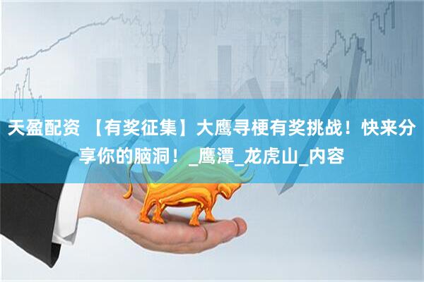 天盈配资 【有奖征集】大鹰寻梗有奖挑战！快来分享你的脑洞！_鹰潭_龙虎山_内容